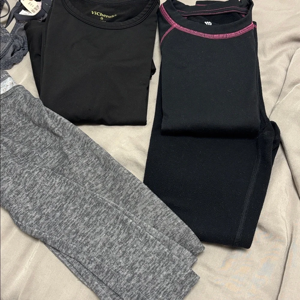 Girls Size 6 Thermal Base Layer Bundle All in Motion